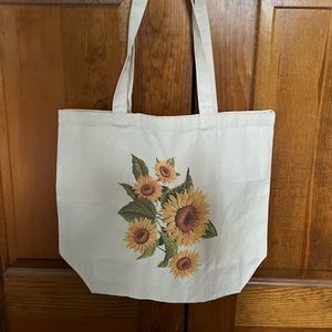 Sunflower tote bag
